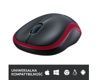 LOGITECH M185 RED 910-002240 - 69077 - zdjęcie 6